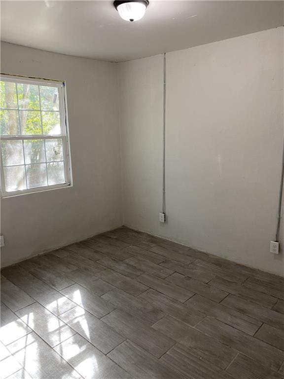 view of empty room