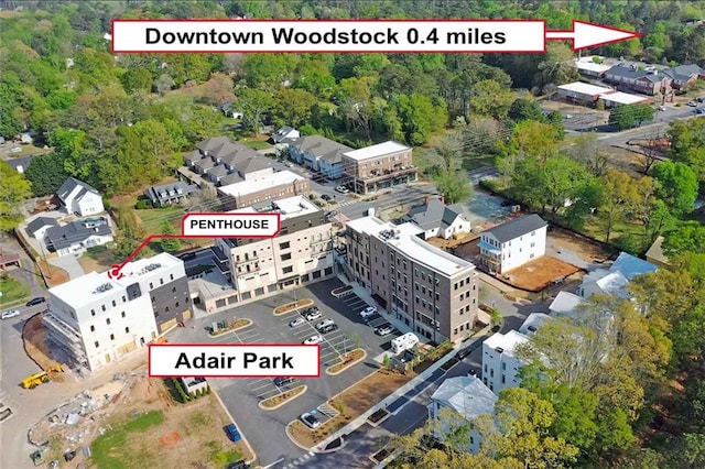8200 Main St S Unit 1306, Woodstock, GA 30188 - drone / aerial view