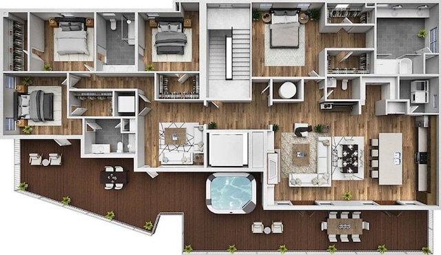 8200 Main St S Unit 1306, Woodstock, GA 30188 - home floor plan