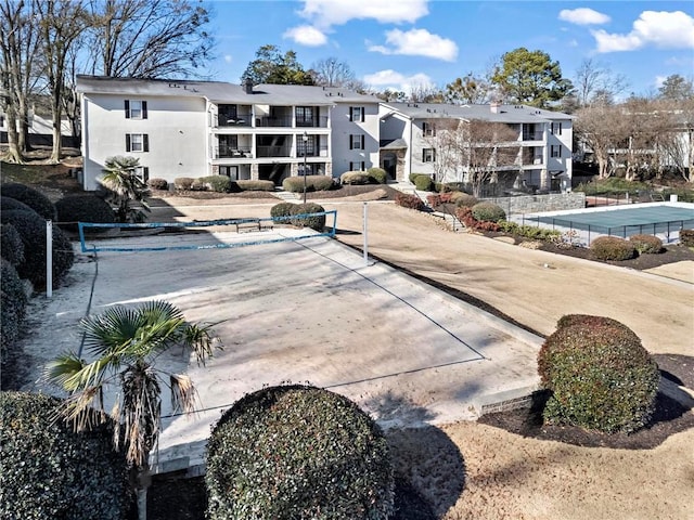 view of back of property