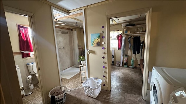 1833 Stephenson Rd, Lithonia, GA 30058 - full bath with a shower stall and toilet