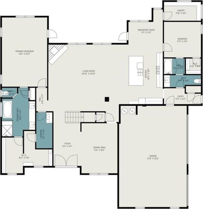 165 W Lake Blvd, Carrollton, GA 30116 - property floor plan
