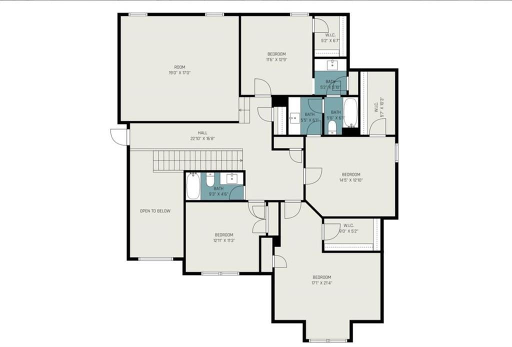 165 W Lake Blvd, Carrollton, GA 30116 - floor plan / room layout