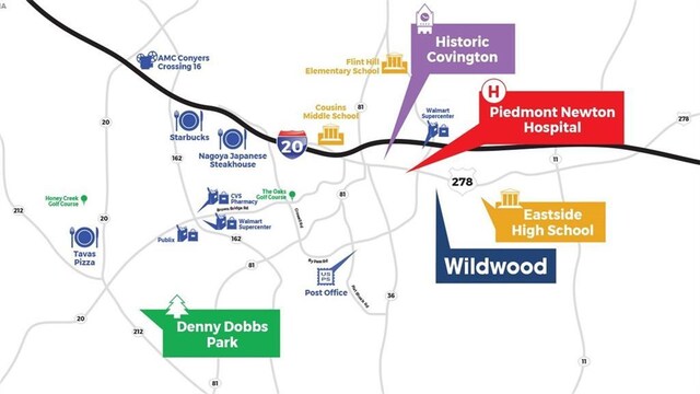 13917 Homer Ln, Covington, GA 30014 - map location