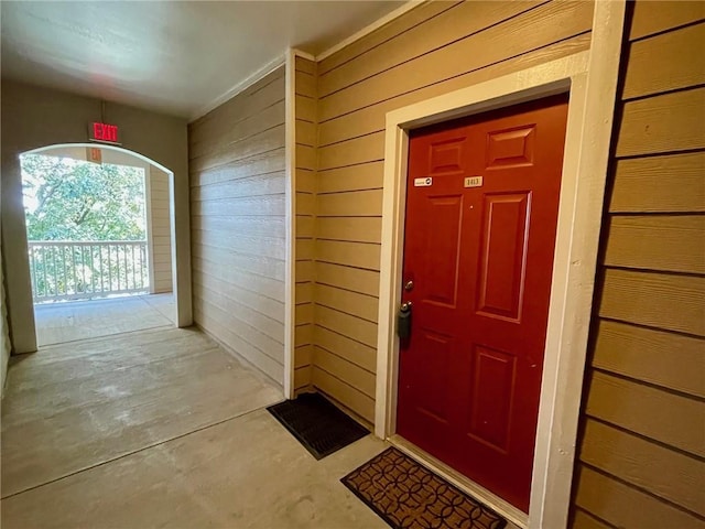 view of entrance to property