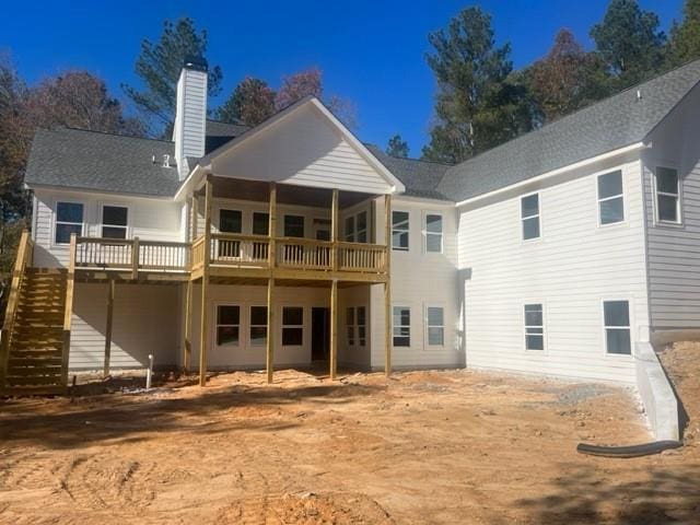 view of rear view of house