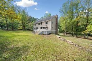 440 Colbert Rd, Dallas, GA 30132 - back of property with a yard