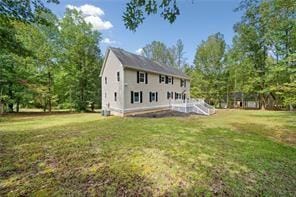 440 Colbert Rd, Dallas, GA 30132 - rear view of property with a lawn