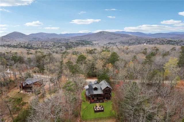 property view of mountains