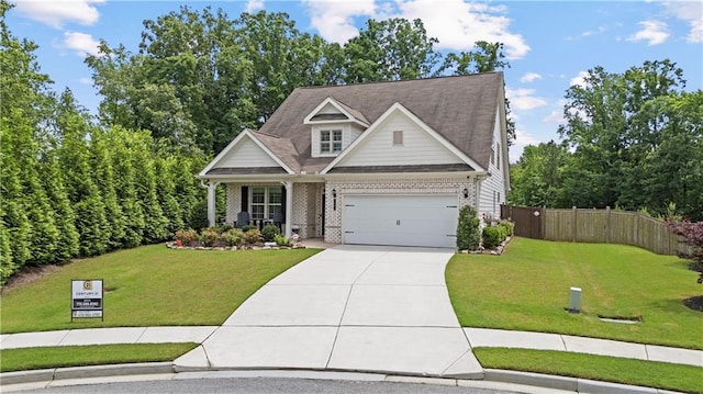 3392 Fall Branch Ln, Buford, GA 30519 - view of front of home featuring brick siding, concrete driveway, and a garage