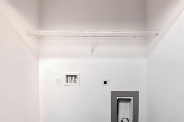 1250 Oxley Ln NW, Atlanta, GA 30307 - laundry room featuring hookup for an electric dryer and washer hookup