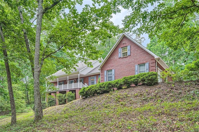245 Sutallee Ridge Ln NE, White, GA 30184 - back of house featuring brick siding