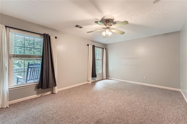 245 Sutallee Ridge Ln NE, White, GA 30184 - carpeted empty room with ceiling fan and baseboards