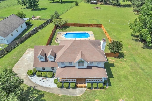 161 Honey Creek Rd, Mcdonough, GA 30252 - view from above of property with a pool