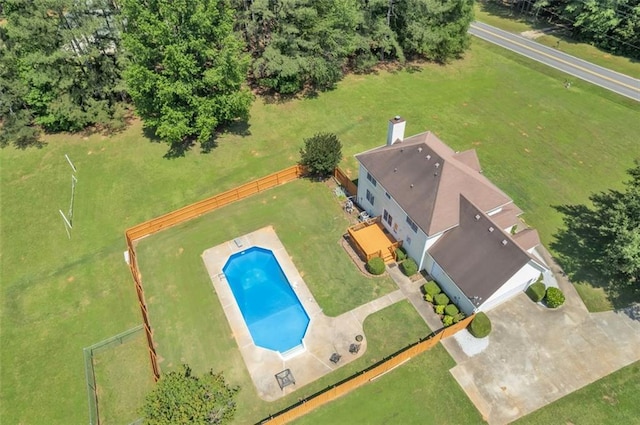 161 Honey Creek Rd, Mcdonough, GA 30252 - drone / aerial view of a pool