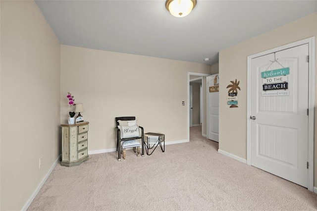 1709 Grove Ct SE, Conyers, GA 30013 - sitting room with carpet floors and baseboards