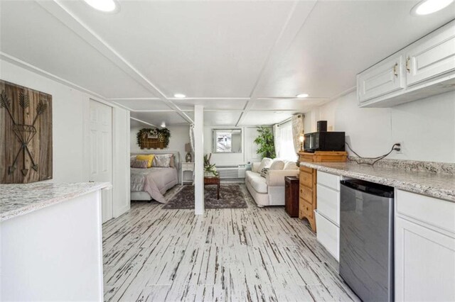 65 Bear Mountain Trl, Cleveland, GA 30528 - interior space featuring recessed lighting and light wood-style floors
