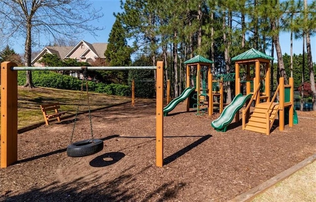 view of community playground