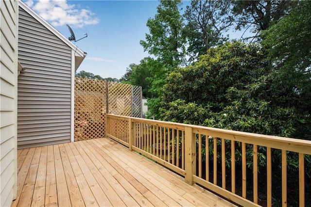 1368 Poplar Pointe SE, Smyrna, GA 30082 - view of wooden deck