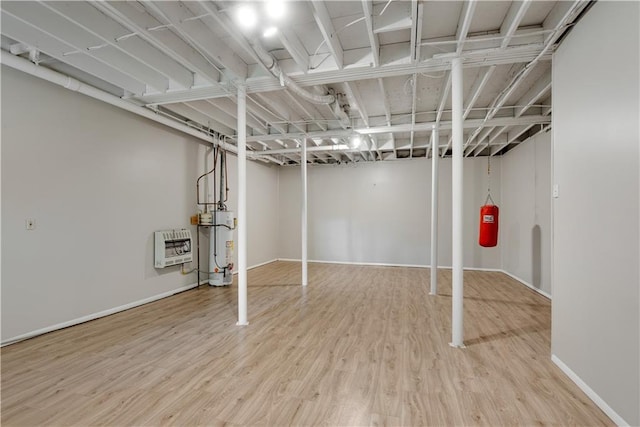 1368 Poplar Pointe SE, Smyrna, GA 30082 - finished basement with heating unit, wood finished floors, baseboards, and secured water heater