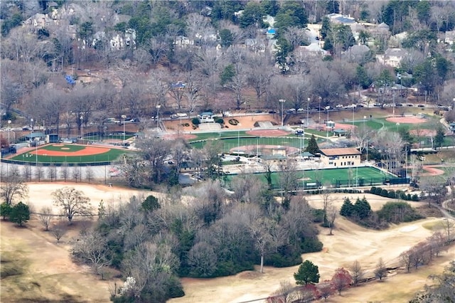 aerial view
