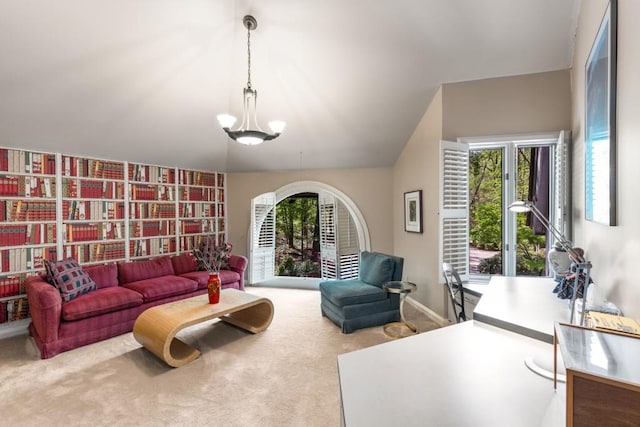 6525 Old Riverside Dr NW, Sandy Springs, GA 30328 - living room featuring baseboards and carpet floors
