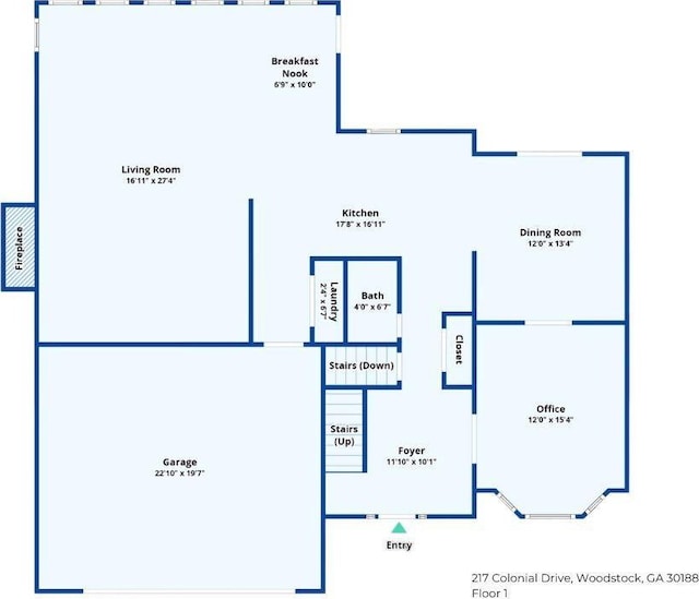 view of layout