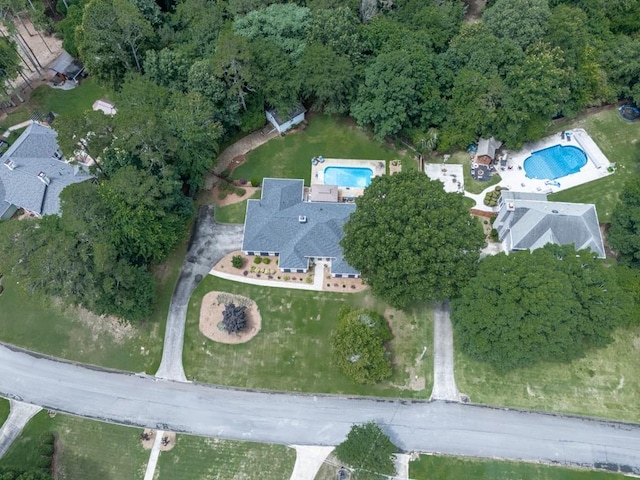 106 Warwick Way SE, Rome, GA 30161 - aerial overview of property's location featuring a pool area