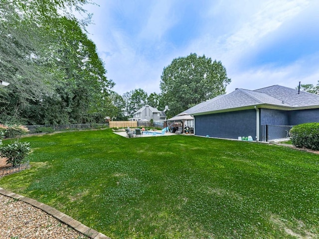 106 Warwick Way SE, Rome, GA 30161 - fenced backyard featuring an outdoor pool