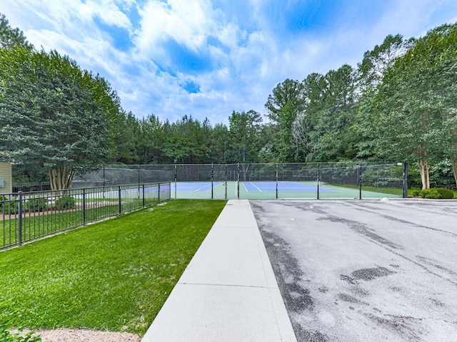 106 Warwick Way SE, Rome, GA 30161 - view of yard with a tennis court