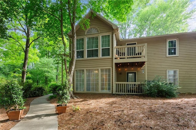 602 Country Park Dr SE, Smyrna, GA 30080 - back of house featuring a balcony