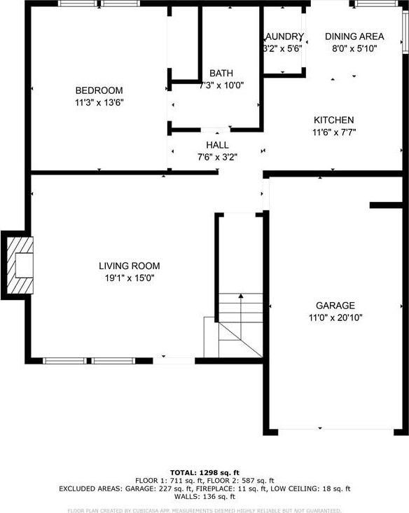 7384 Birch Hollow Pl, Douglasville, GA 30134 - home floor plan