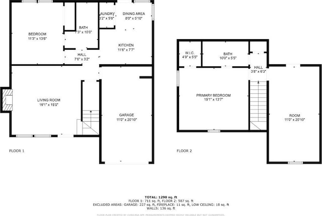 7384 Birch Hollow Pl, Douglasville, GA 30134 - property floor plan