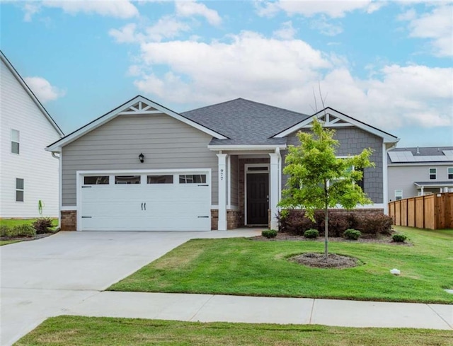 977 Daurian Dr, Statham, GA 30666 - craftsman inspired home featuring a garage and concrete driveway