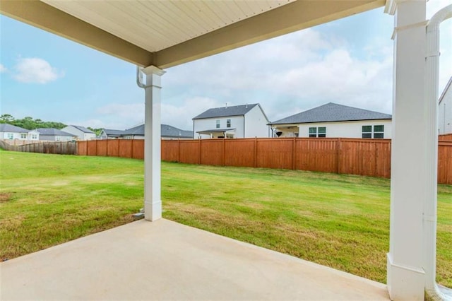 977 Daurian Dr, Statham, GA 30666 - fenced backyard with a patio area