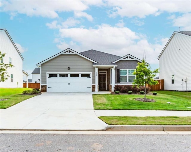 977 Daurian Dr, Statham, GA 30666 - craftsman house with a garage and concrete driveway