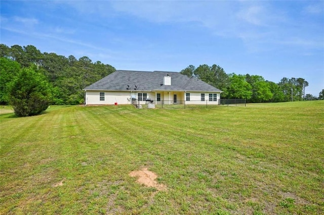 330 Pitts Chapel Rd, Newborn, GA 30056 - back of house with a lawn