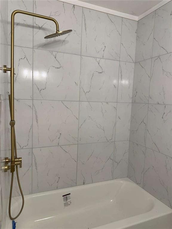 bathroom featuring tub / shower combination