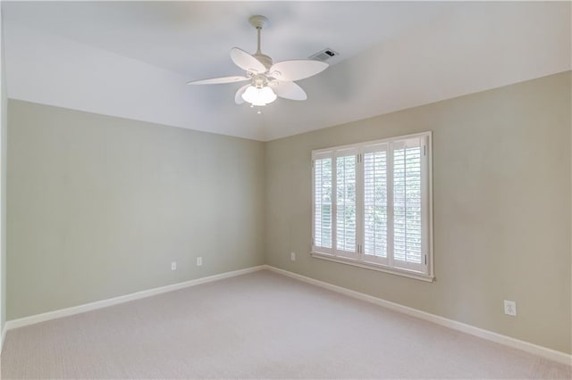 2748 Hidden Falls Dr, Buford, GA 30519 - empty room with a ceiling fan and light carpet