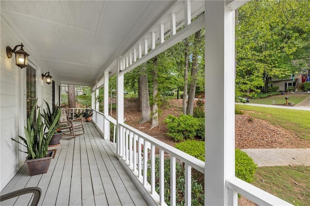 1519 Brookcliff Cir, Marietta, GA 30062 - deck featuring a porch