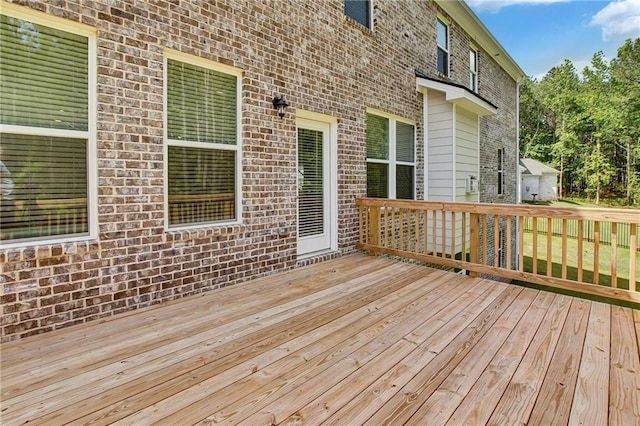 297 Delta Dr, Mcdonough, GA 30252 - view of wooden terrace