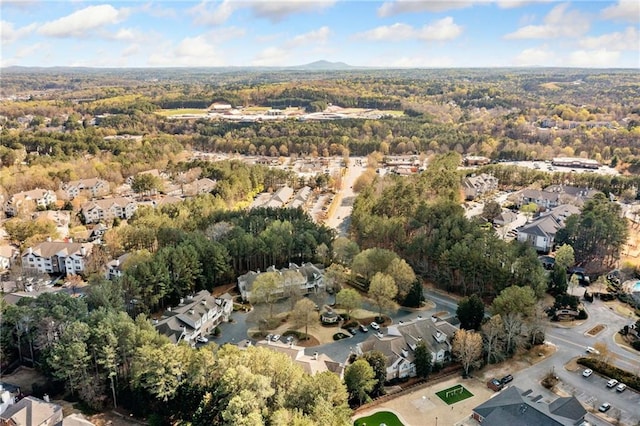 407 The Crossings Ln, Woodstock, GA 30189 - birds eye view of property with a residential view