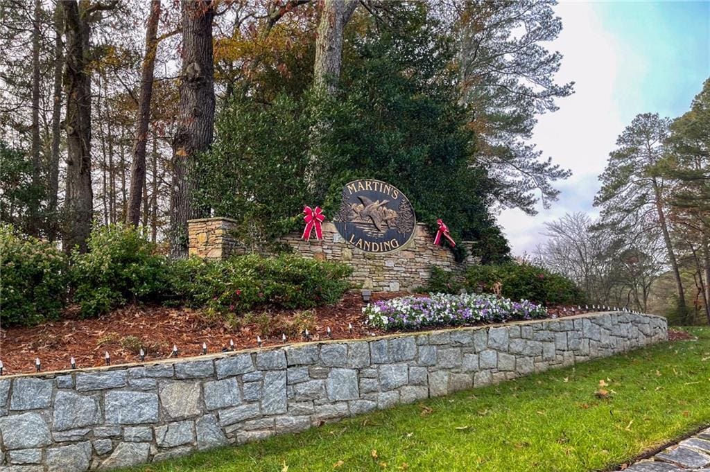 1845 Branch Valley Dr, Roswell, GA 30076 - view of community sign
