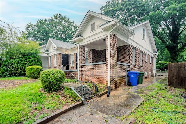 1615 Stokes Ave SW, Atlanta, GA 30310 - view of front of house with brick siding and covered porch