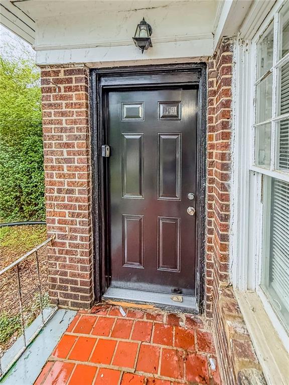 1615 Stokes Ave SW, Atlanta, GA 30310 - entrance to property featuring brick siding