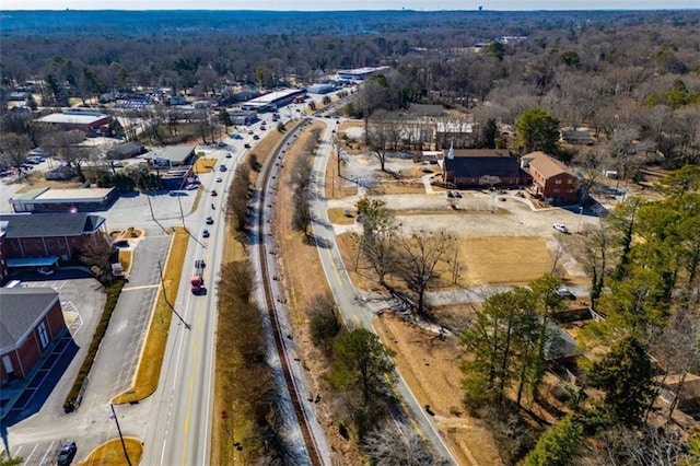 aerial view