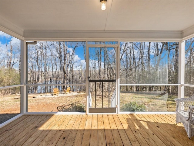 2938 Chestatee Rd, Gainesville, GA 30506 - view of unfurnished sunroom