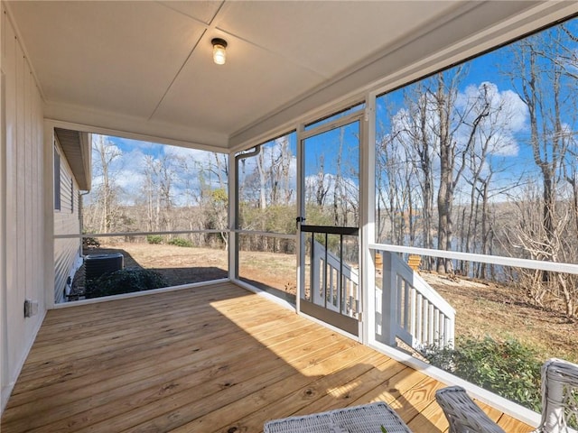2938 Chestatee Rd, Gainesville, GA 30506 - unfurnished sunroom with plenty of natural light