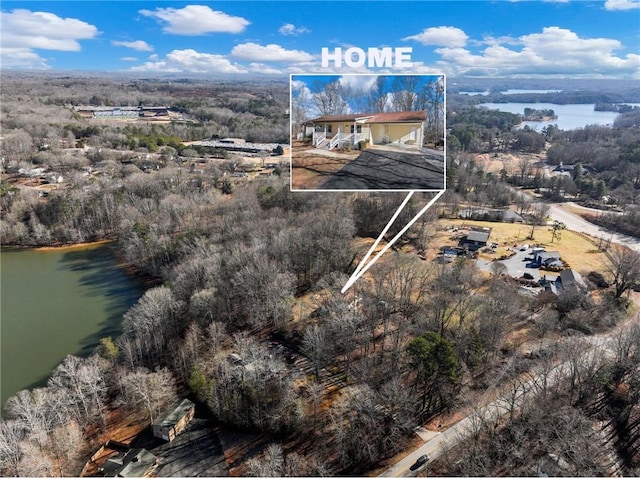 2938 Chestatee Rd, Gainesville, GA 30506 - bird's eye view with a water view