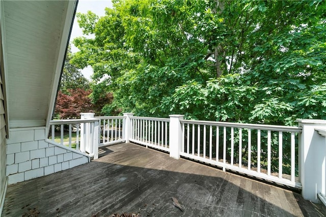 1276 Lanier Blvd NE, Atlanta, GA 30306 - view of wooden terrace